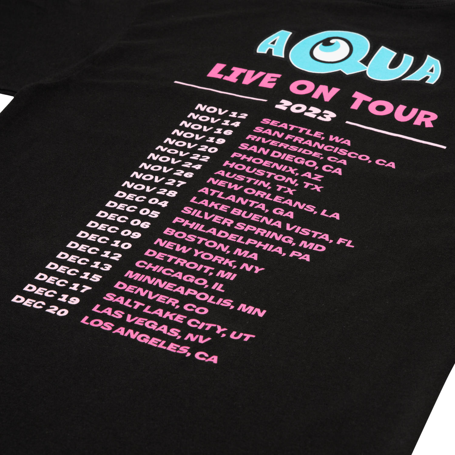 BLANK GIRL TOUR TEE