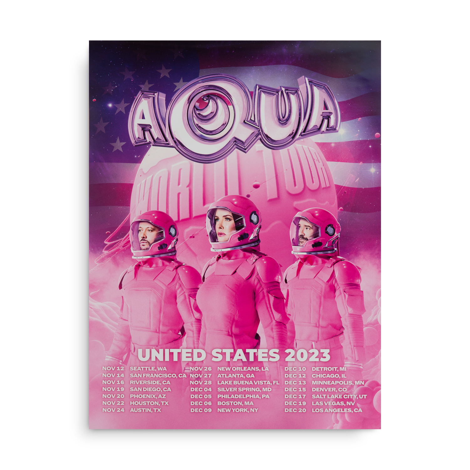 AQUA TOUR POSTER